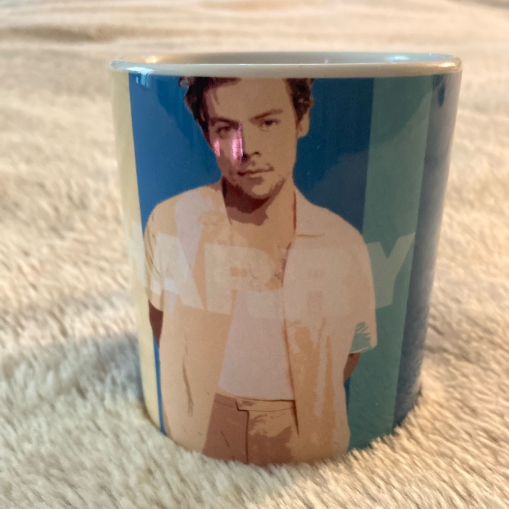 HARRY STYLES Mug w/Custom Artist's Image from TEEPUBLIC - 11 oz.